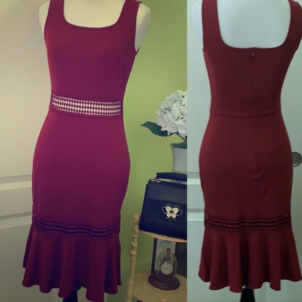 ♥️Sexy but Classy Crochet Midi Dress♥️